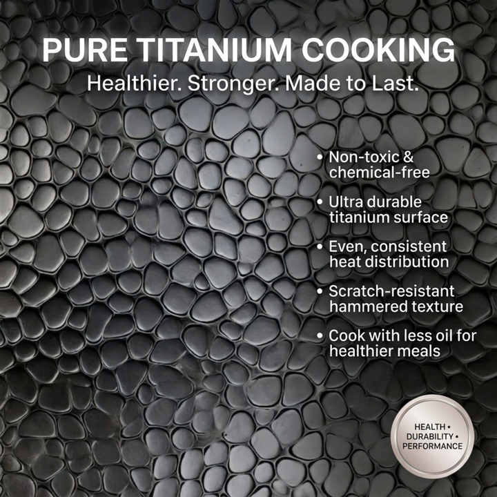 Pure Titanium Full Kitchen Set + FREE LIDS