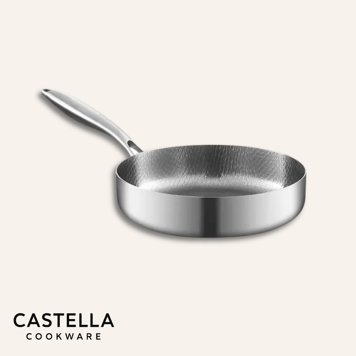 Pure Titanium 4 Pans + Utensils Set + FREE LIDS