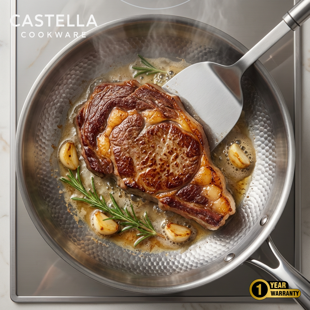 Pure Titanium 2 Pan Utensils Set + FREE LIDS