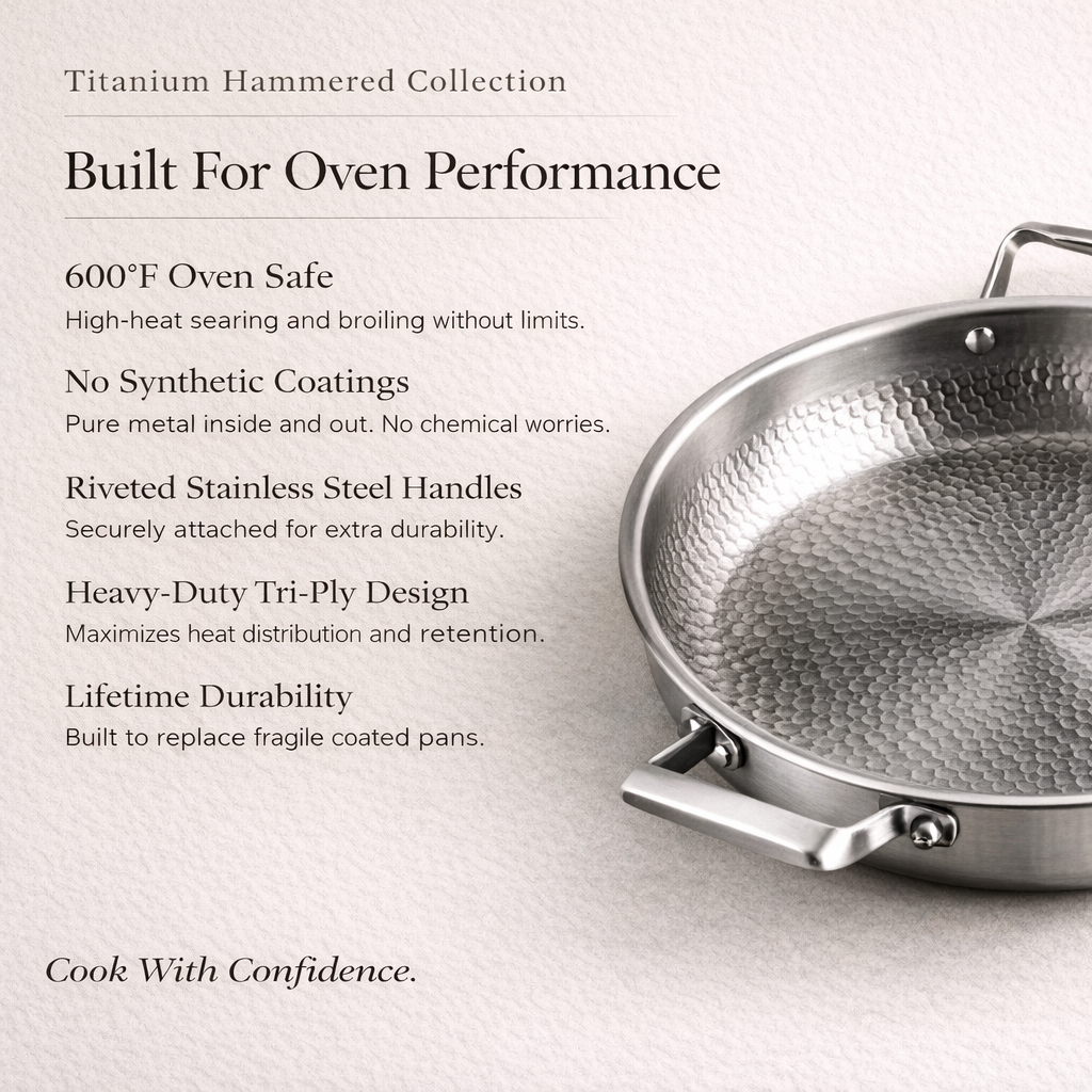 Titanium Two-Handled Sauté Pan