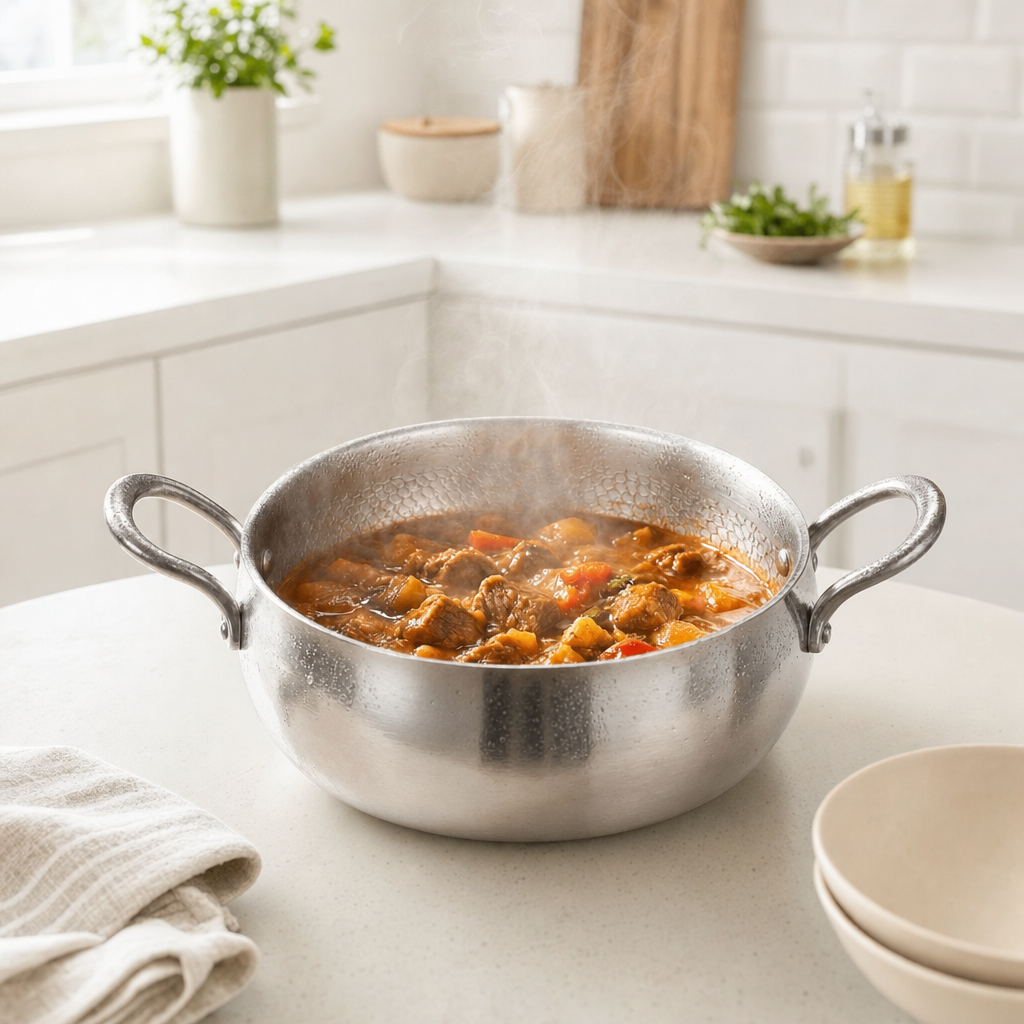 Castella Titanium Deep Casserole Pot Pro