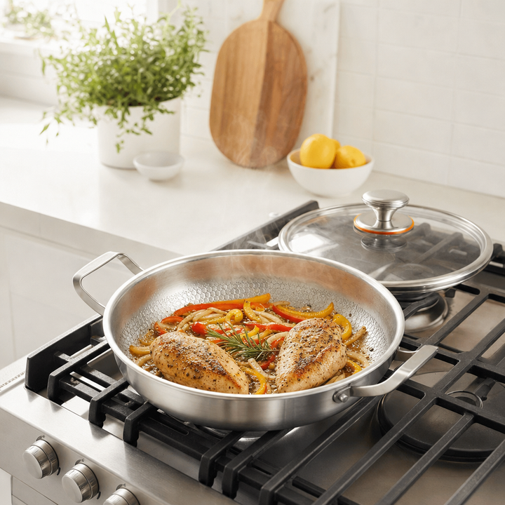 Castella Titanium Two-Handled Sauté Pan