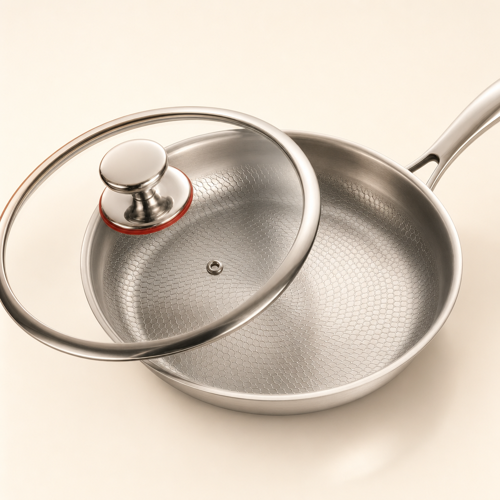 Titanium Hammered Pan + FREE LID