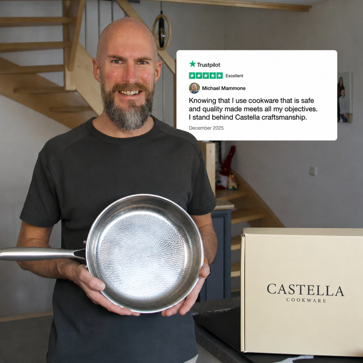 Titanium Hammered Pan + FREE LID